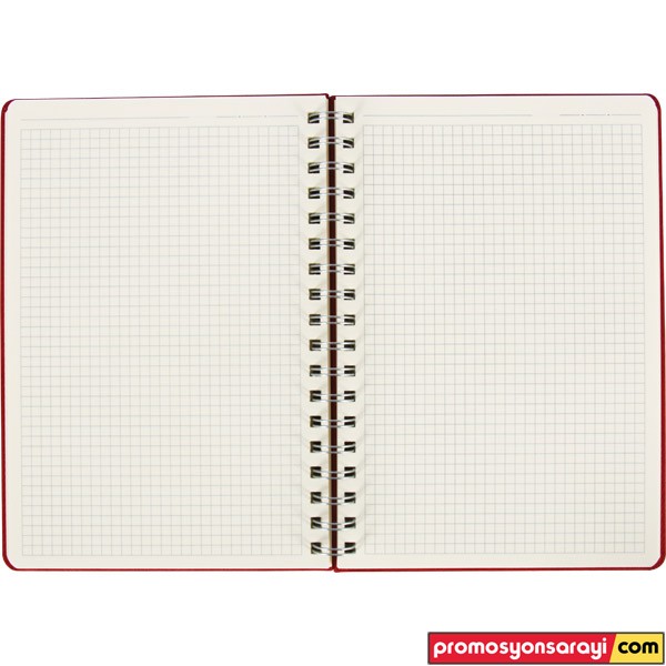 PSBaclar-17x24 Spiralli Tarihsiz Defter