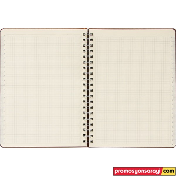 PSBaclar-20x28 Spiralli Tarihsiz Defter